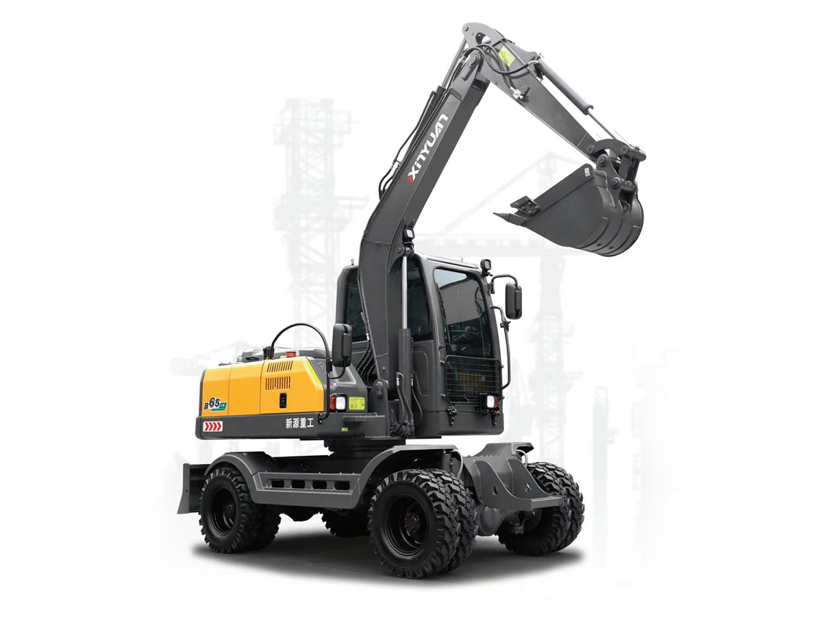 Máy Xúc Đào Bánh Lốp Xinyuan B65 - Giải Pháp Linh Hoạt Cho Công Trình Nhỏ